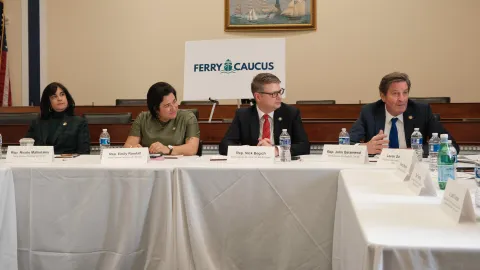 Ferry Caucus Roundtable with Representatives Malliotakis, Randall, Begich and Garamendi